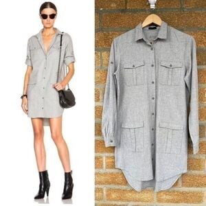 ATM Anthony Thomas Melillo Utility Shirtdress small